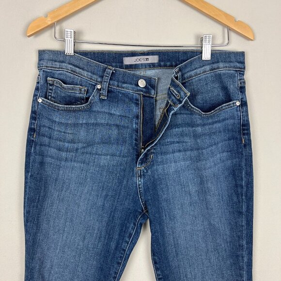 Joe's Jeans Womens 32 Blue Denim Skinny High Rise Medium Wash Stretch Pockets - Picture 3 of 12